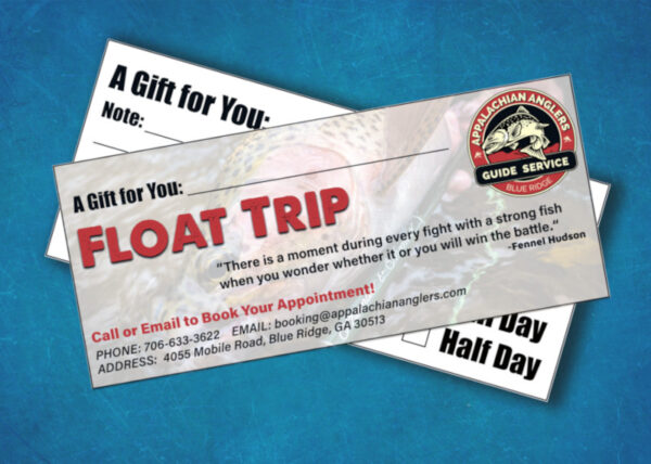 float trip gift certificate